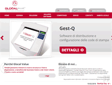Tablet Screenshot of glocalvalue.it